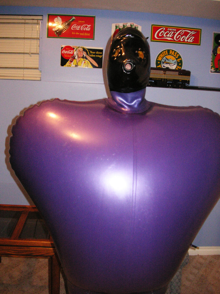 Bizarre Rubber: Inflatable Latex Straight Jacket