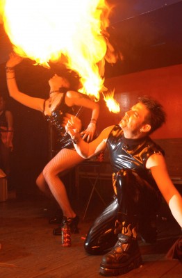 Fire at The Baroness' Fetish Retinue