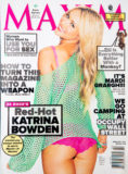 Latex Knickers in Maxim Magazine