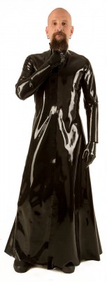 Custom Latex Cyber Coat