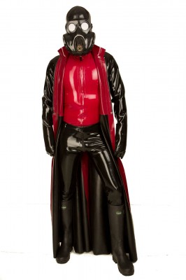 Custom Couture Latex Coat