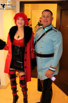 Custom Latex Jacket and Dress