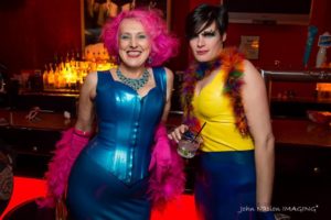 The Baroness & Alexis at the Feather Ball