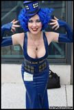 Custom Latex Tardis Outfit by The Baroness