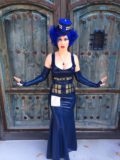 Custom Latex Tardis Outfit by The Baroness