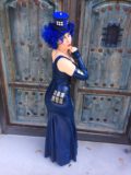 Custom Latex Tardis Outfit by The Baroness