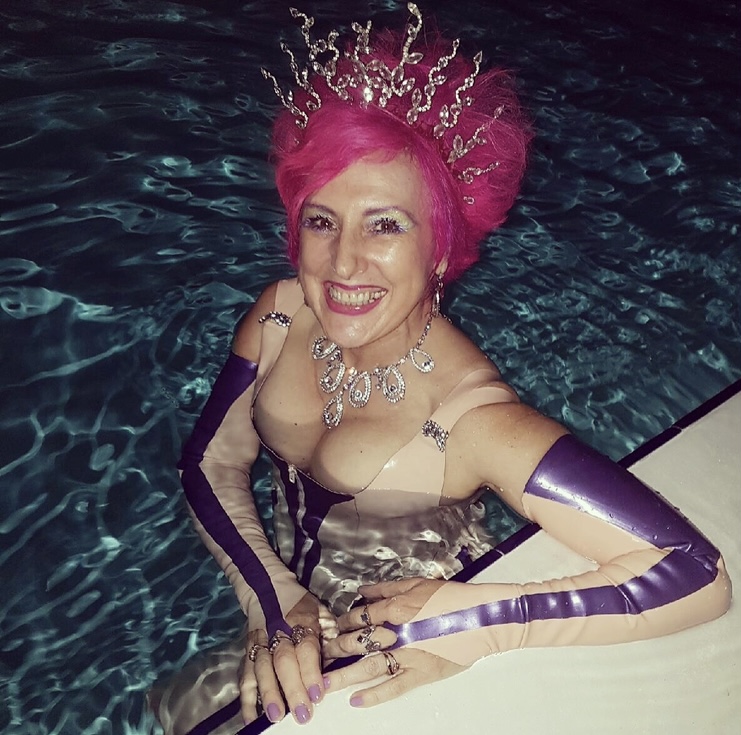Baroness Latex Pool Party